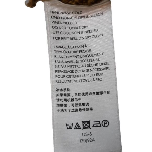 Free People Popcorn Fuzzy Cotton V-Neck Sweater S Boho - Picture 7 of 8